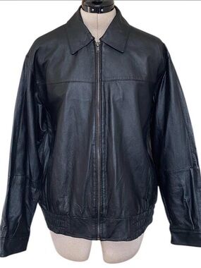 Rare Leather Jacket - Albertsons Vintage